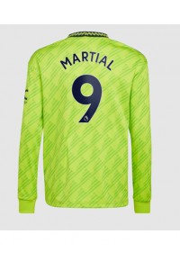Fotbalové Dres Manchester United Anthony Martial #9 Třetí Oblečení 2022-23 Dlouhý Rukáv